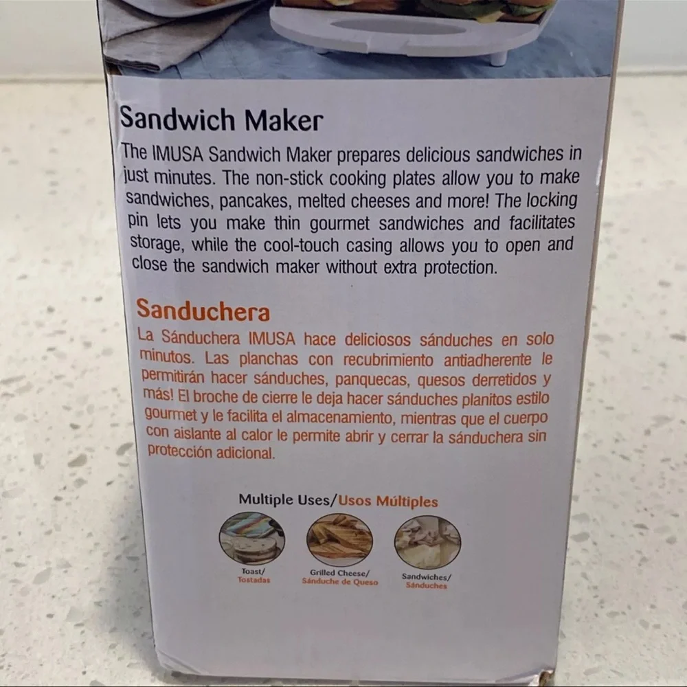 Imusa Sandwich maker